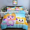 Cartoon Doll L-Lankyb0x Print Bedding Set Duvet Cover 1 Duvet Cover 2 Pillowcases Adult and Children Bedding Set Luxury Gifts