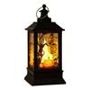 Witch Skull Castle LED Pumpkin Lantern Retro Halloween Wind Lantern  Party Supplies