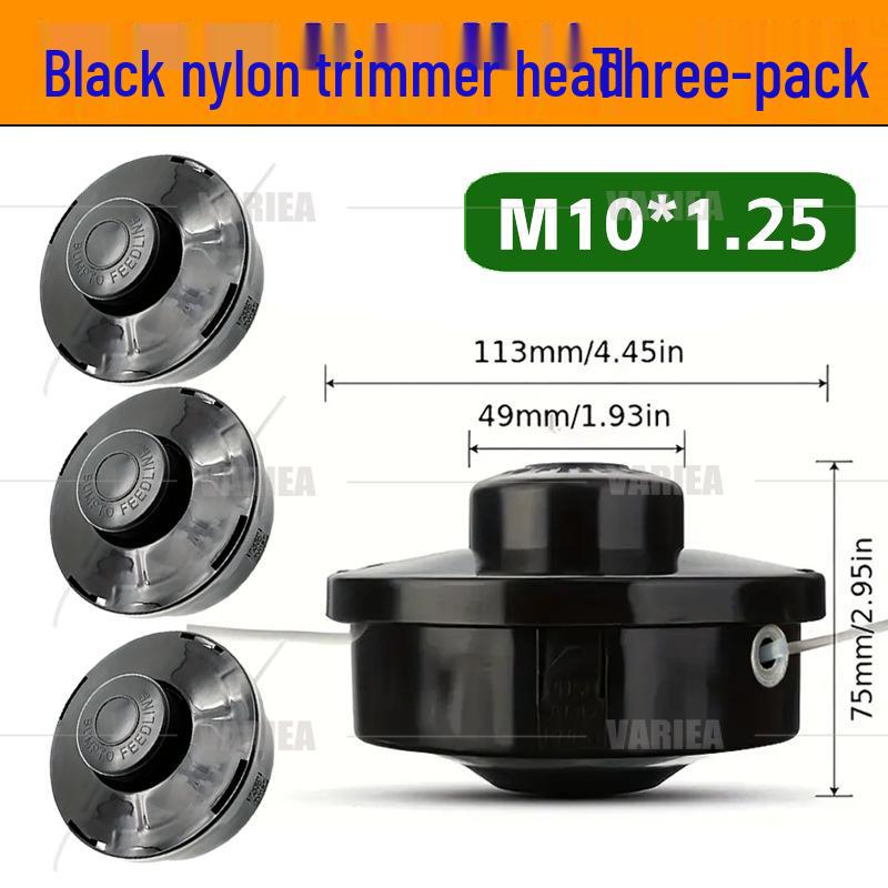 Komatsu Universal Garden Tool Attachments: Grass Trimmer Head, Brush Cutter & Hedge Trimmer