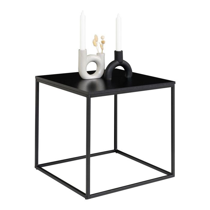 House Nordic Table latérale Avery Noir 442751