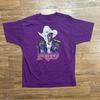 Vintage / 1990s Ricky Van Shelton Purple Front/Back Graphic Tee Country Size XL