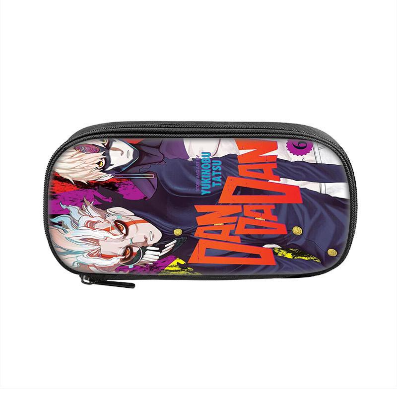 Dandadan Pencil Case With Polyester Material For Students And Kids