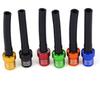 AnXin Breather Hose Gas Fuel Tank Cap Vent Hose Tube CNC Universal For ATV Quad CRF YZF RMZ KLX DRZ Dirt Pit Bike Motorcycle Aluminum Fuel 6 Pcs