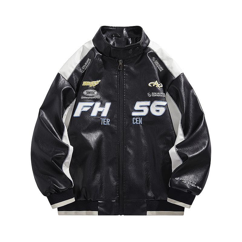 Giacche da uomo Primavera e Autunno Street Pilot Abbigliamento da moto Top alla moda Giacche