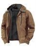 2026 Herren Retro Winter Arbeitsjacke für Outdoor Wandern und Freizeit