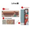Lofree Xiaokiao 100-Key Yongle Palace Theme Mechanical Keyboard Set