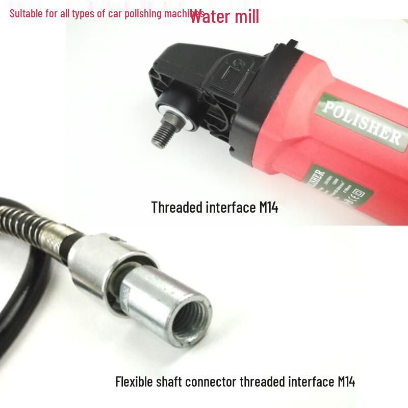 Car Polisher Electric Grinder Flexible Shaft Tool CN Plug (adapter Included)
