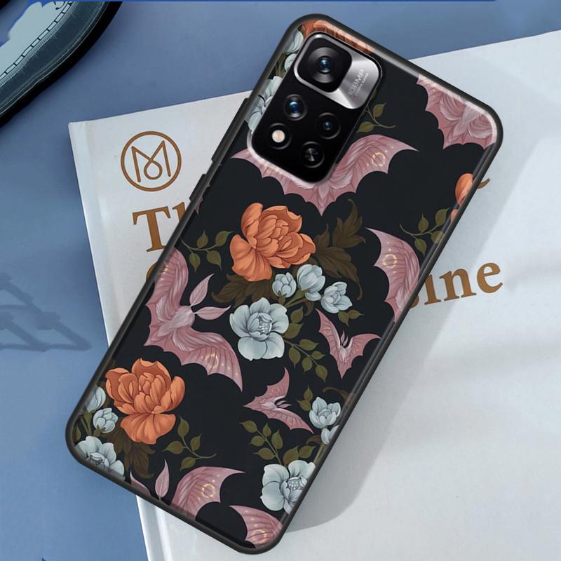 Goth Vampire Bat Gothic Case For Xiaomi Redmi 14C 13C 10C 12C Redmi Note 13 14 Pro 12 11 9 10 9S 10S 11S 12S Cover