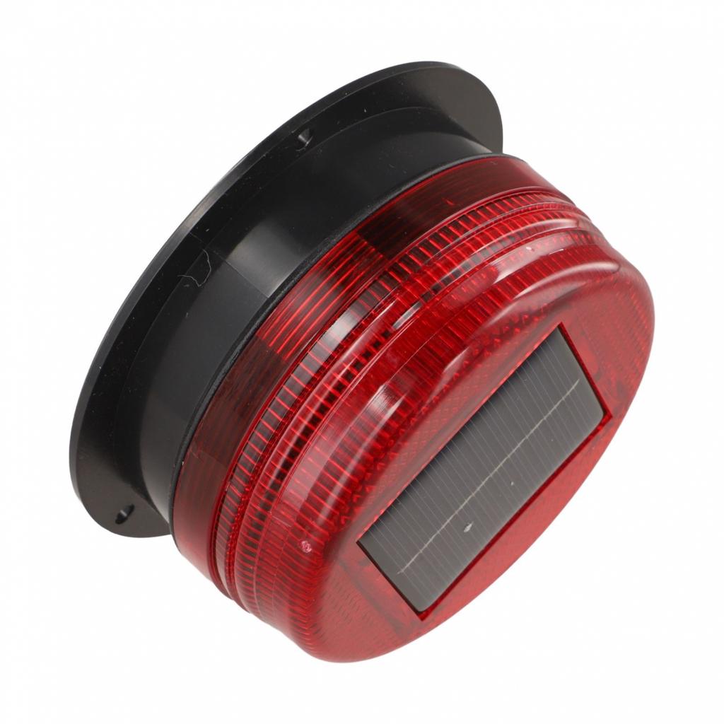 Magnetic Roadblock Light Solar-Powered Strobe Light Long Lifespan