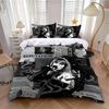 Set Biancheria da Letto Cantante Americana T-Taylor S-Swift Set Copripiumino per Adolescenti Adulti Microfibra Singolo Matrimoniale Copripiumino