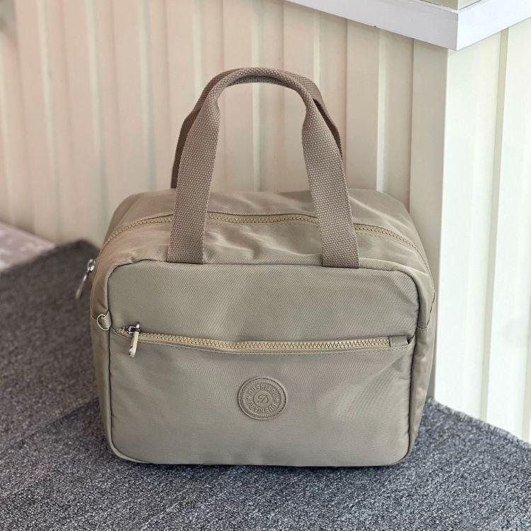 

New shoulder bag trendy women s messenger bag fashion handbag lightweight anti-splashing nylon bag lunch box bag хакі