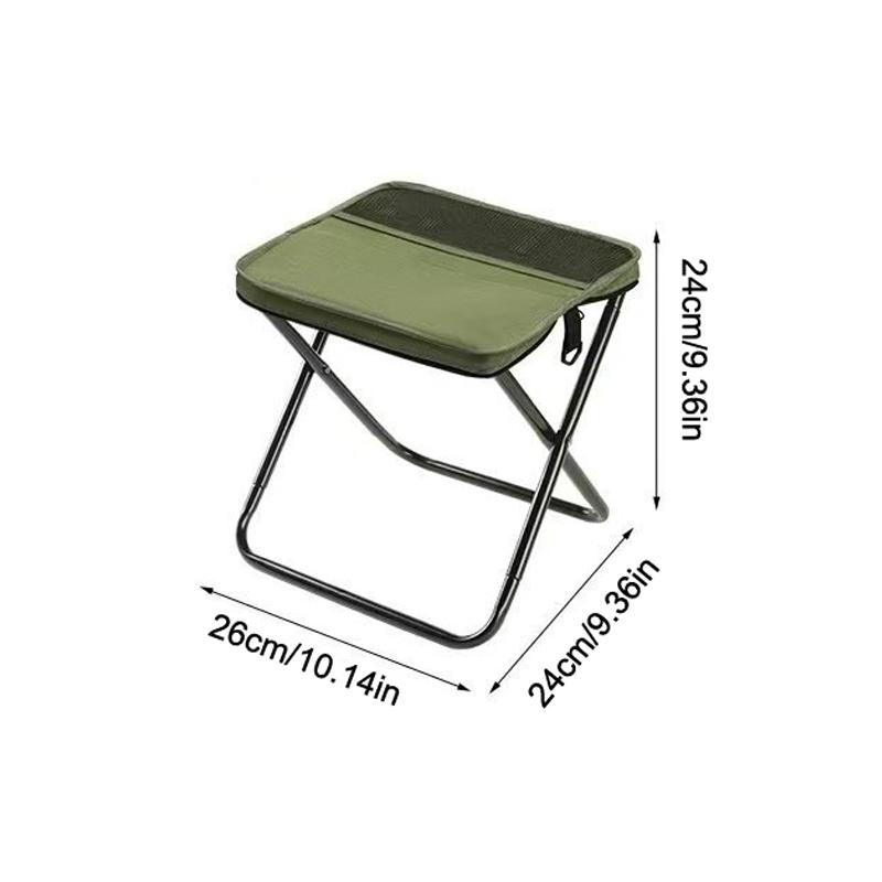 Foldable Backpack Stool Portable Folding Stool With Carry Bag Lightweight Mini Easy Carry Outdoor Chair For Travel