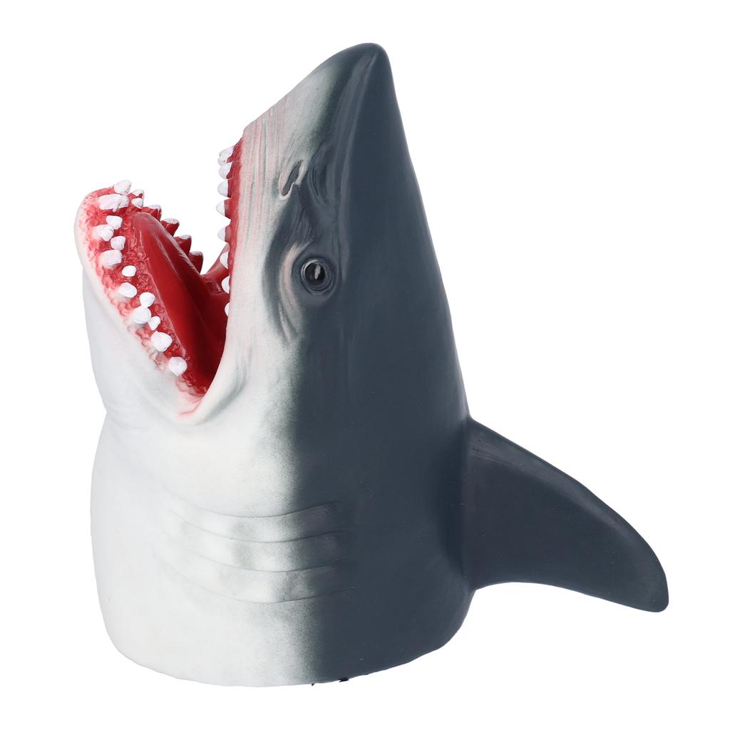 Žraločí bábka na ruku Realistická mäkká guma Hra na rozprávanie príbehov Hlava žraloka Rukavica Hračka pre deti
