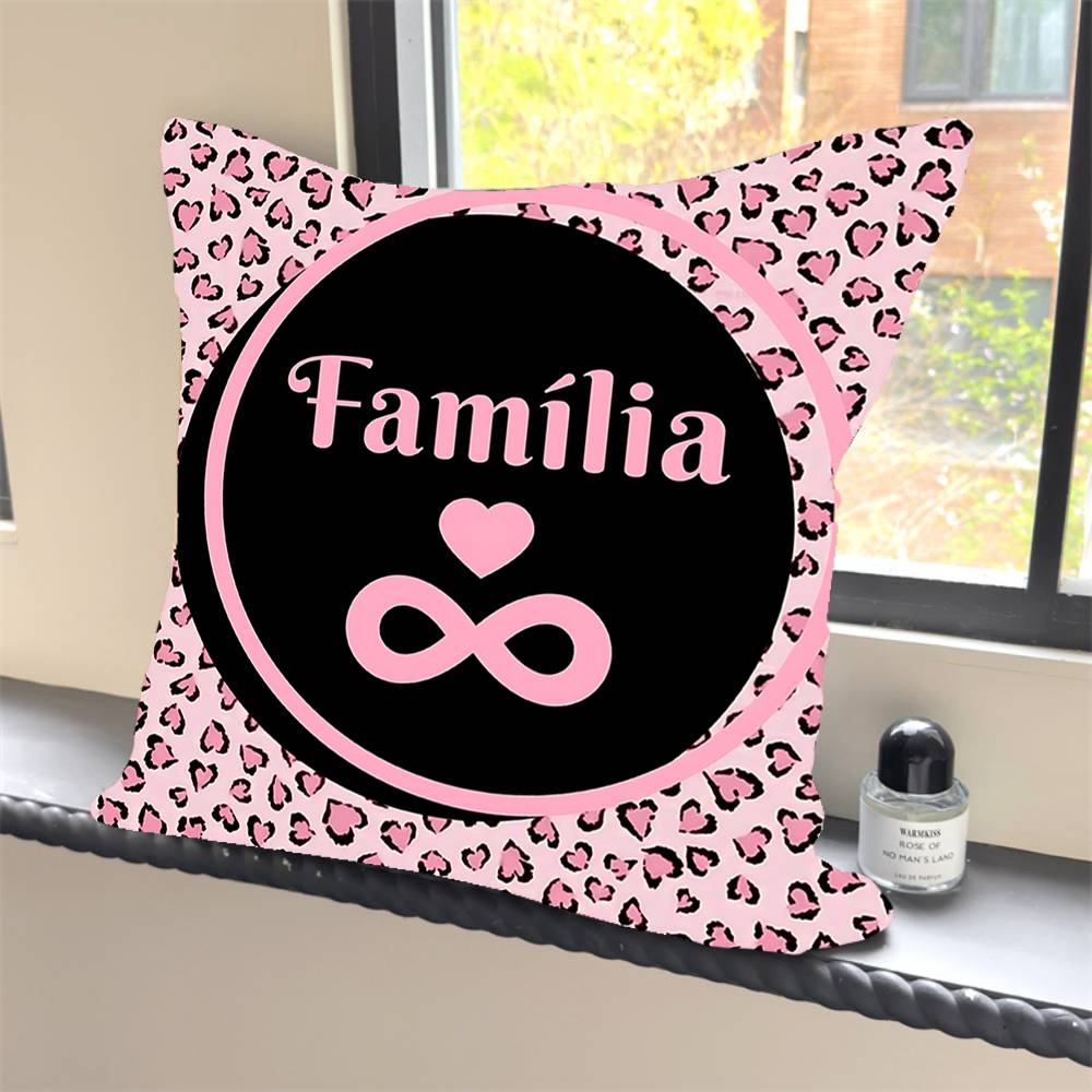 1PC Fashion Leopard Print Pillow Case Square  Bedroom Sofa Leisure Comfort Cushion Car Home Decoration