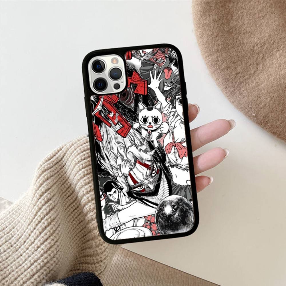 Anime D-Dandadan Phone Case For IPhone 17 16 15 14 13 Plus 12 11 Pro Max PC+TPU Cases Back Cover