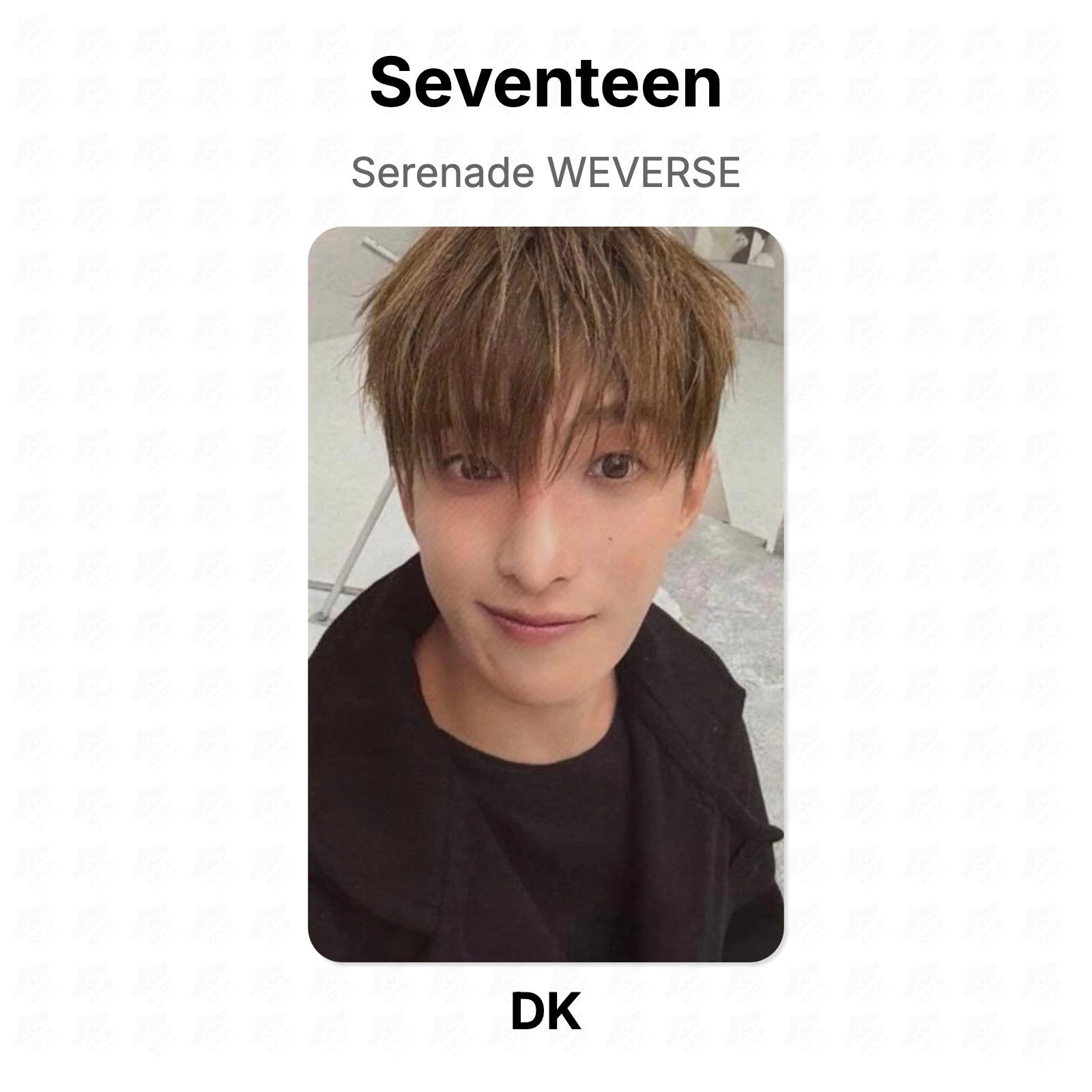 Seventeen Serenade WEVERSE Official Photocard DK