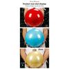 Big Plastic Pearlescent Ball Pearlescent 15CM Holiday Decorations Ball Shape Christmas Ball Shopping Mall