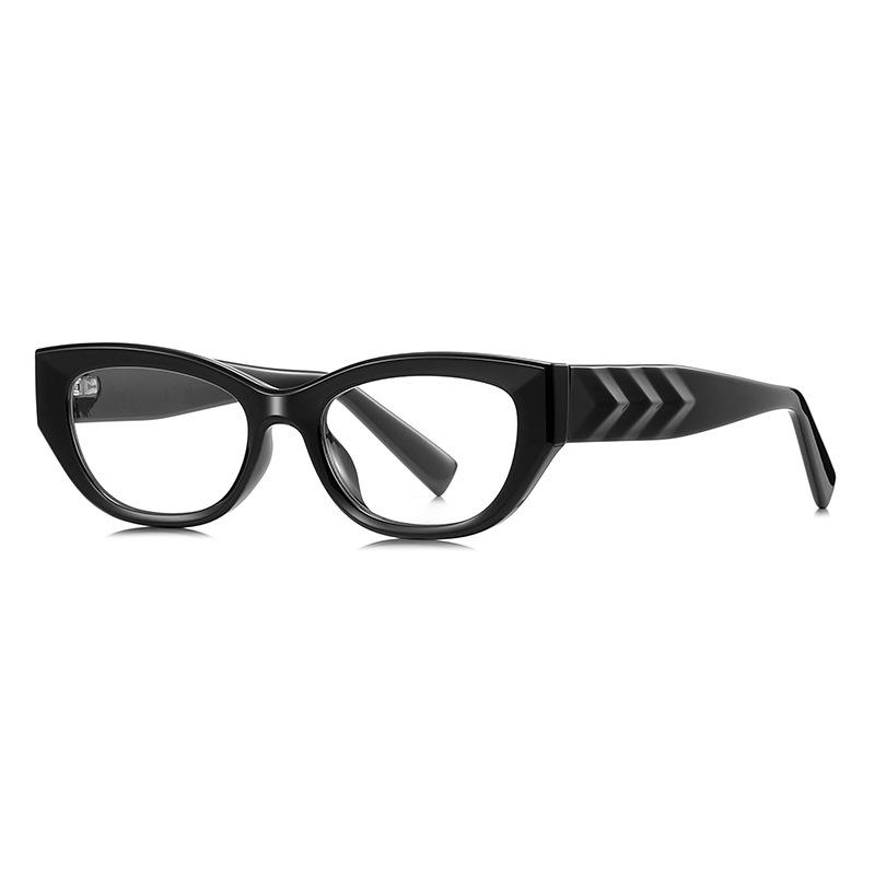 

High Quality Anti Blue Light Readers Glasses For Woman Luxury Elegant Small Cat Eye Prescription Glasses Fashion Myopia Glasses Original Lenses