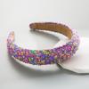 Resin Wide-brimmed Headband Candy-colored Sponge Headband WOMEN'S Fashion Hair Accessories