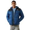 Mens Colour Block Reversible Puffer Jacket