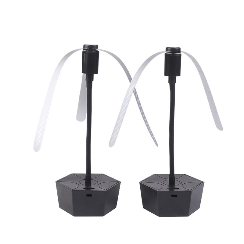 1Pc Flexible Fly Repellent Fans For Outdoor Table Top Tables Battery Type Fly Fan For Food Keep Flies Away