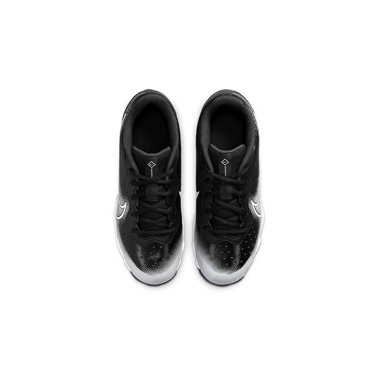 Nike Alpha Huarache 4 Keystone GS Schwarz Dunkelrauchgrau Kinder-Sneaker Hellrauchgrau Weiß DJ6525-011