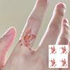15Pcs Waterproof Temporary Tattoo Stickers Set Mini Finger Fake Tattoo  for Women Girl Body Art
