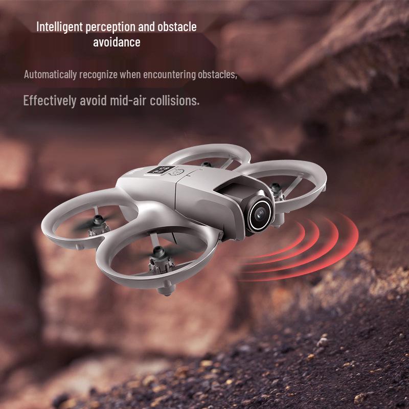 GT3 Mini Drone: Obstacle Avoidance FPV with Dual Camera & Lights for Entry-Level Aerial Photography.