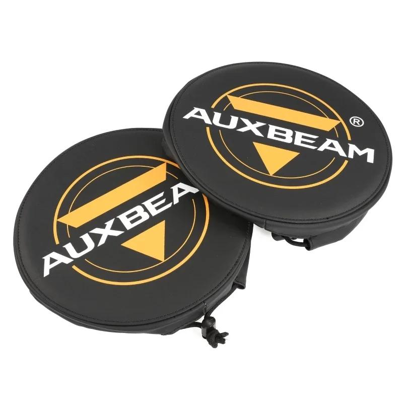 

AUXBEAM 9 Inch Round LED Lights Cover Cool Superior Durability Easy to tall LED Driving Lights Protective Covers (2pcs/set) 9 Inch Cover
