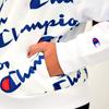 Champion Hoodie Shirt Size 140 to Japanese size Full-Zip CJ4393, Girls', White, (equivalent 140)