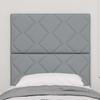Headboard Light Grey 80 cm Fabric