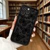 Outline Butterflies Silhouette Soft TPU Phone Case for iPhone 17 16 15 14 13 12 11 Pro Max Plus Shockproof Anti-Slip Cover