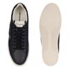 Emporio Armani Men's Leather Sneakers Shoes Navy - Size: 44.5