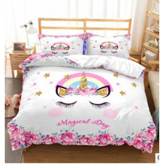 Home Textiles Provide Effects That Can Make All Kinds Of Pattern Quilt Covers, Digital Printing Three-Piece Sets 3D