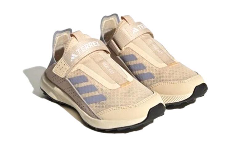 Adidas VOYAGER 21 Cushioning Abrasion Resistant Breathable Low top Outdoor Shoes Purple Kids' HP6196