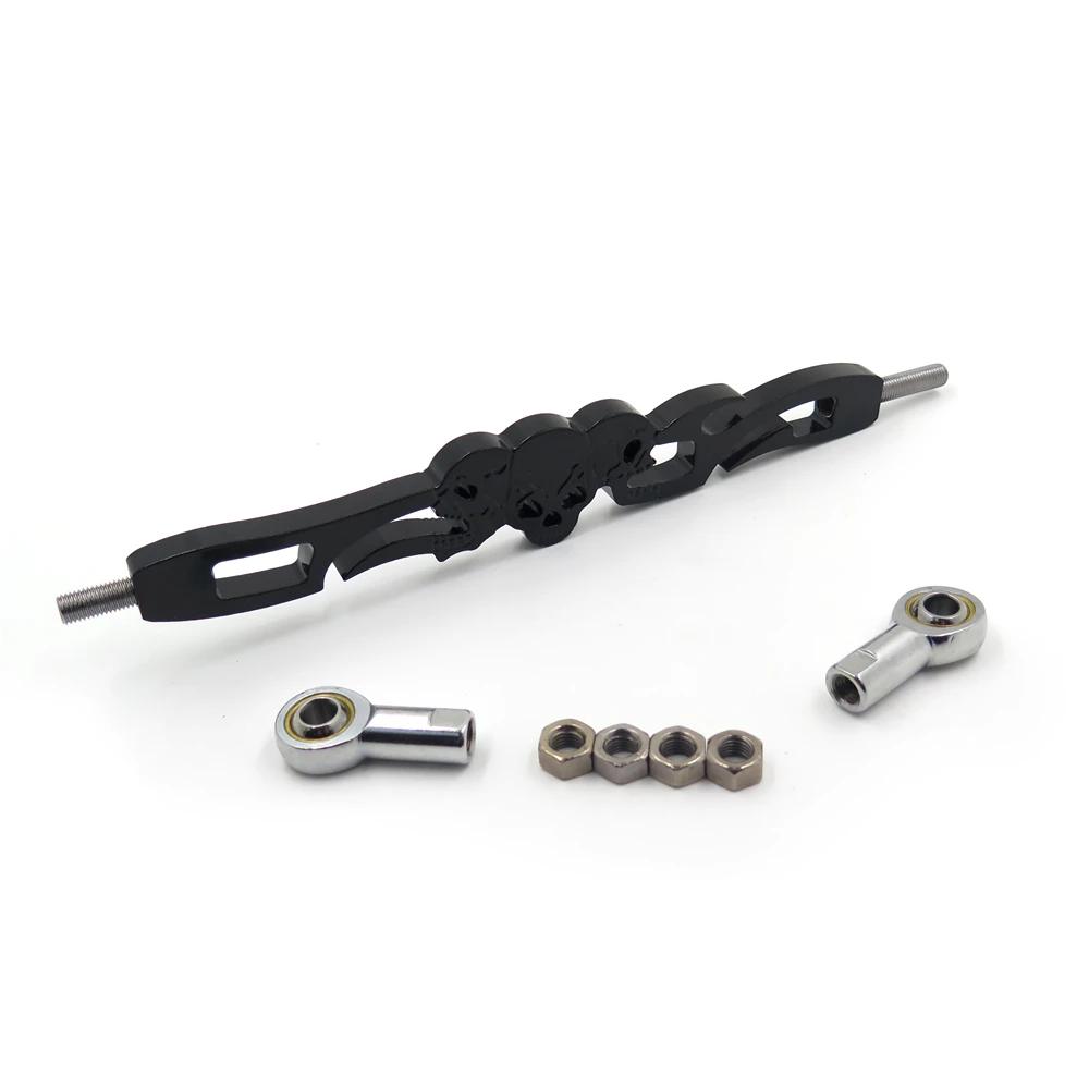 Motorcycle Parts for Harley Davidson Softail FXDWG Dyna Wide Glide CHROME Skull Shift Linkage