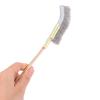 1Pcs Wire Brush Rust Cleaner Elbow Brush Stainless Steel Knife Brush Cleaning Tools Kitchen Grease Grime Cleaning Tool