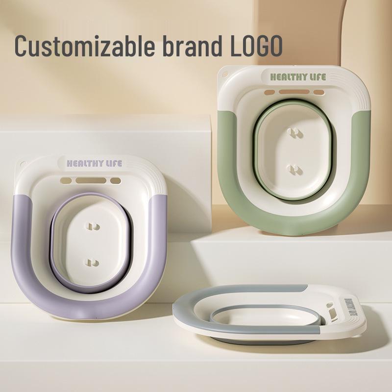 Foldable Sitz Bath Basin for Postpartum and Pregnancy Care - Toilet-Style Wash Basin for Intimate Hygiene