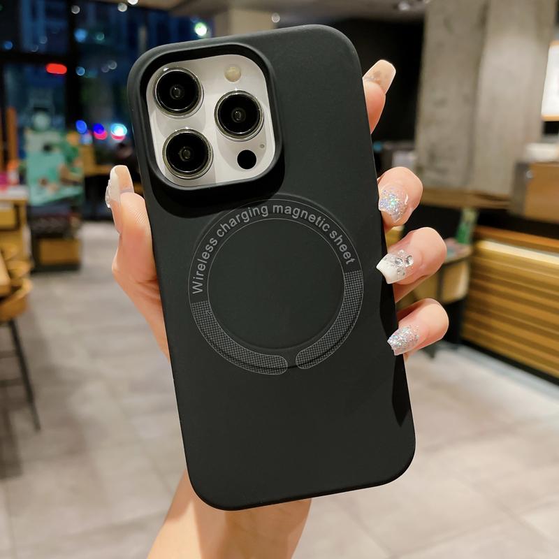 

Оригинальный жидкий силиконовый чехол для телефона Magsafe для iPhone 15 14 Plus 13 12 11 Pro Max, противоударный чехол с магнитной беспроводной зарядкой