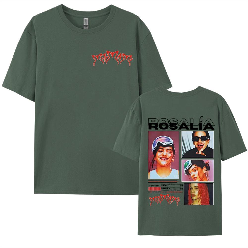 

Singer Rosalia Motomami Album 2025 Merch Tshirts Men Women Fashion Aesthetic Harajuku Street T Shirt Casual Summer Tops Tshirt 4XL