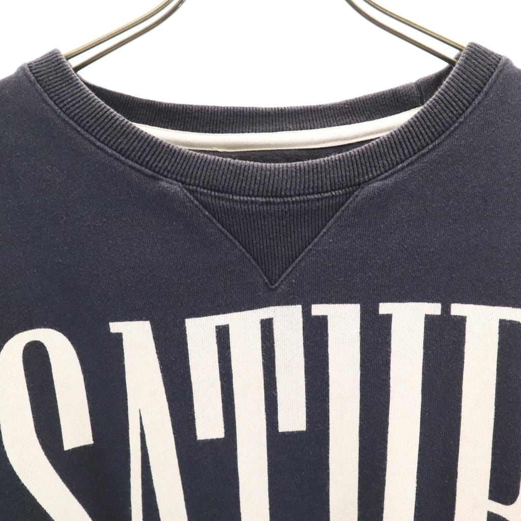 SATURDAY'S Long Sleeve Sweat Trainer L Charcoal Men's Used