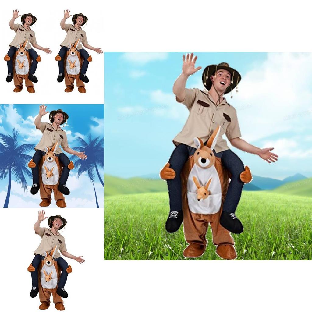 Kangaroo Party Stage Attire With Cotton And Polyester For Cosplay And Event Use