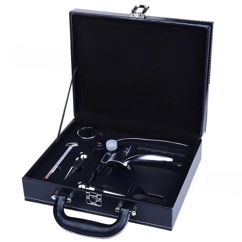 9-Piece Rabbit Head Corkscrew Wine Accessory Set