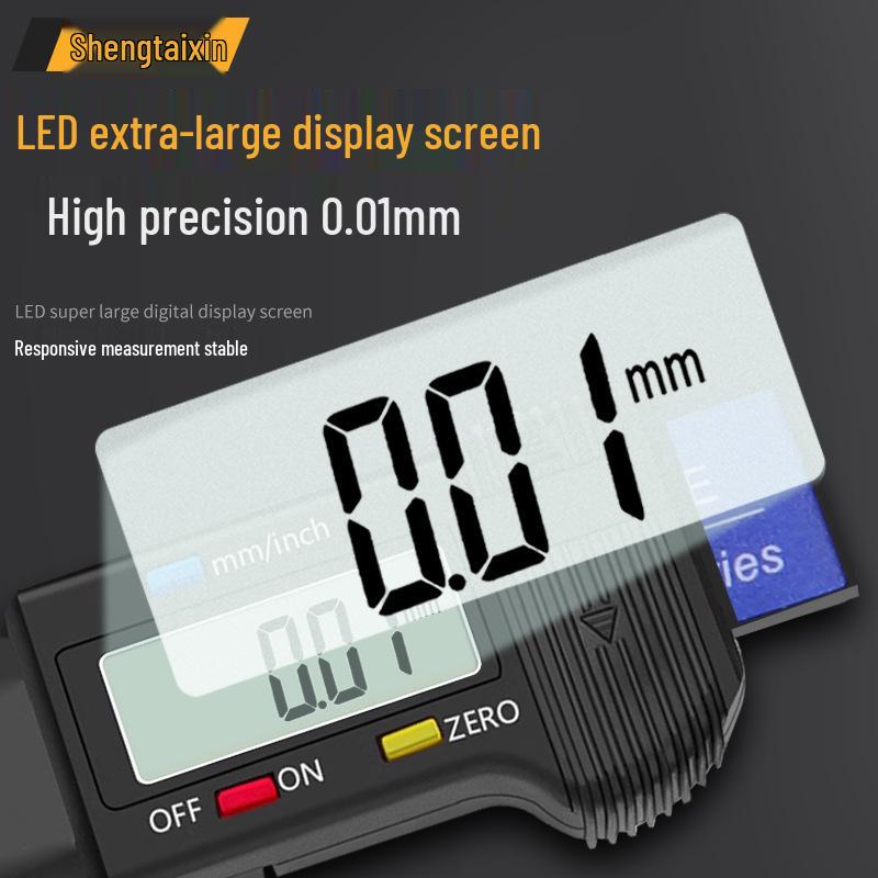 Shengtai Xin Digital Caliper 0-25mm Tread Depth Gauge