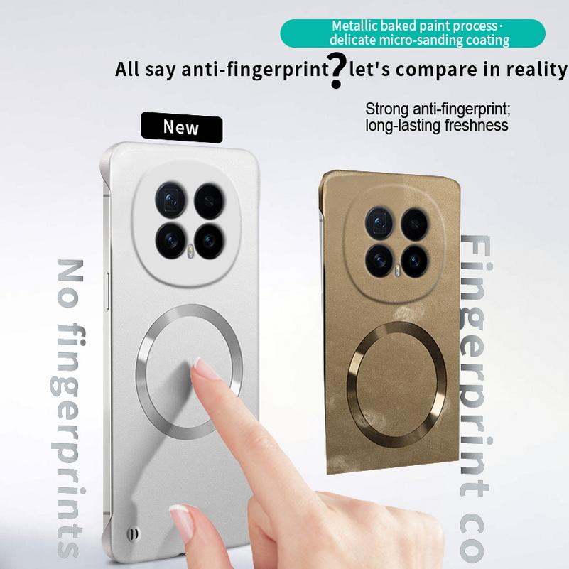 Ultra Slim Minimalist Magnetic PC Frameless Case For Honor Magic 8 7 Pro 6 5 Lite X9D 300 200 Ultra Thin Anti-drop Protect Cover