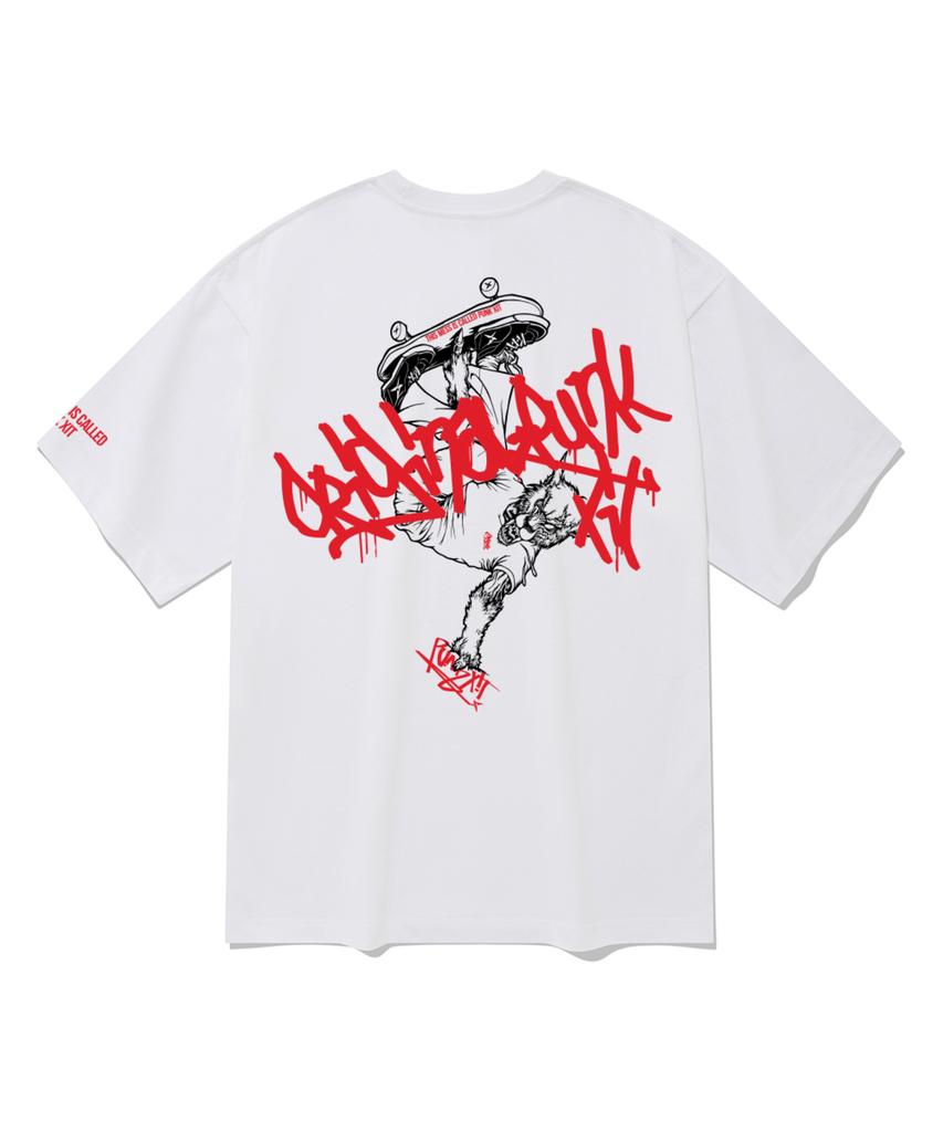 Seupissis X Original Punk Punk Trick Short Sleeve T-Shirt 5 Colors