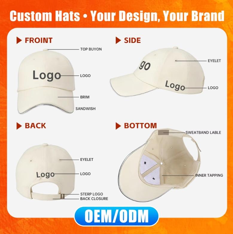 New Vintage Old Cowboy Baseball Cap Spring Summer Trend Hat With Broken Brim Personality Fashion Cap