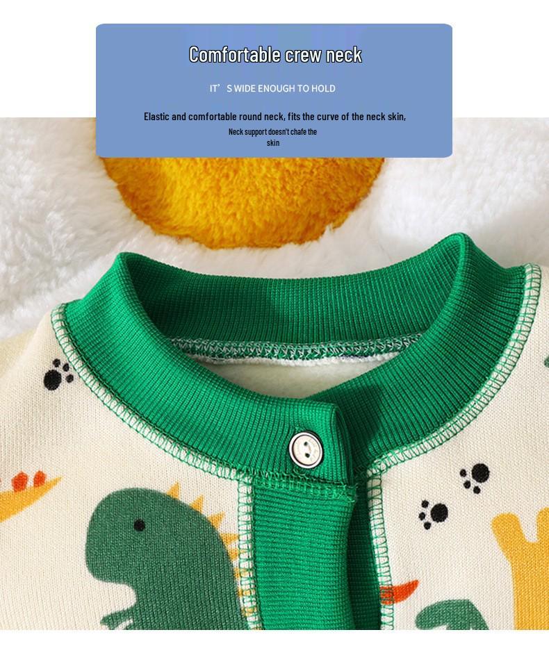 Kinder Fleece-gefütterter Strick-Hoodie - Warmer Herbst-/Winter-Pullover für Jungen & Mädchen