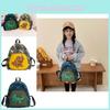 Cute And Colorful Dinosaur Print Backpack For Kids Perfect For Preschool Activities