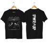 2025 AC PWRDUP Live DC Print Tshirt Graphic Brand T Shirts Women Male  Hip Hop Fashion Oversized T-shirts Summer Tops